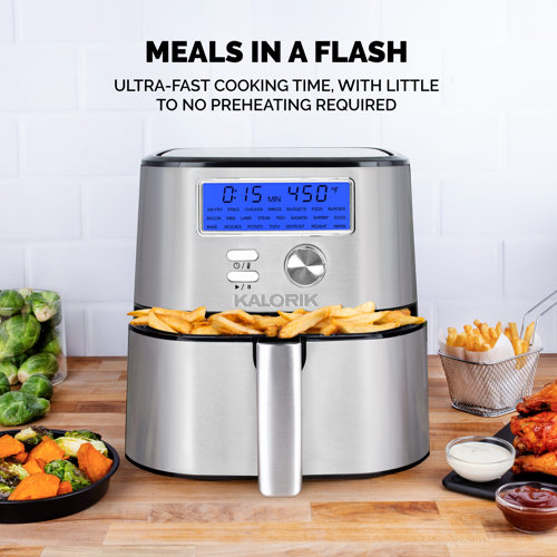Kalorik MAXX® Plus 4 Quart Digital Air Fryer & Reviews Wayfair Canada